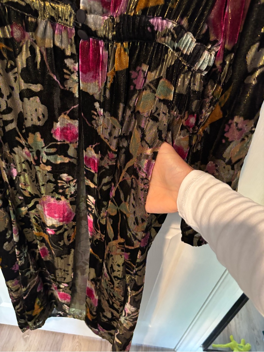 Zara Velvet Jacquard Kimono Limited Edition - Picture 12 of 16
